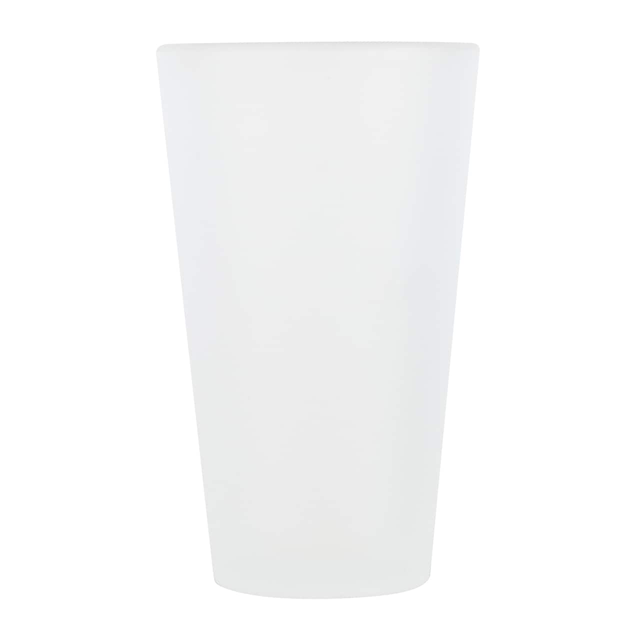 12 Pack: 16oz. Frosted Glass Sublimation Tumbler by Make Market®